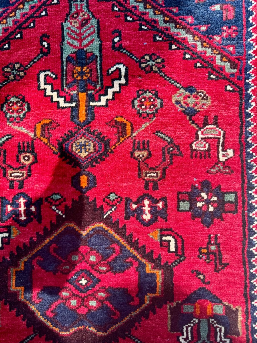Persian Hamedan Runner Rug | 2' 4" x 9' 2"