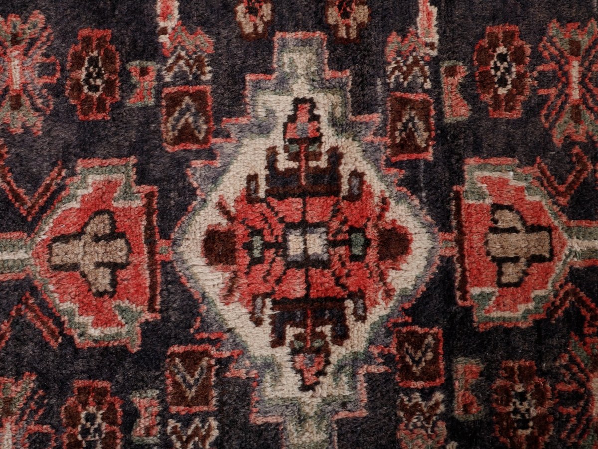 Persian Hamadan Runner Rug | 3' 5” x 10' 8"