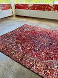 Persian Heriz Rug | 9' 5" x 13'