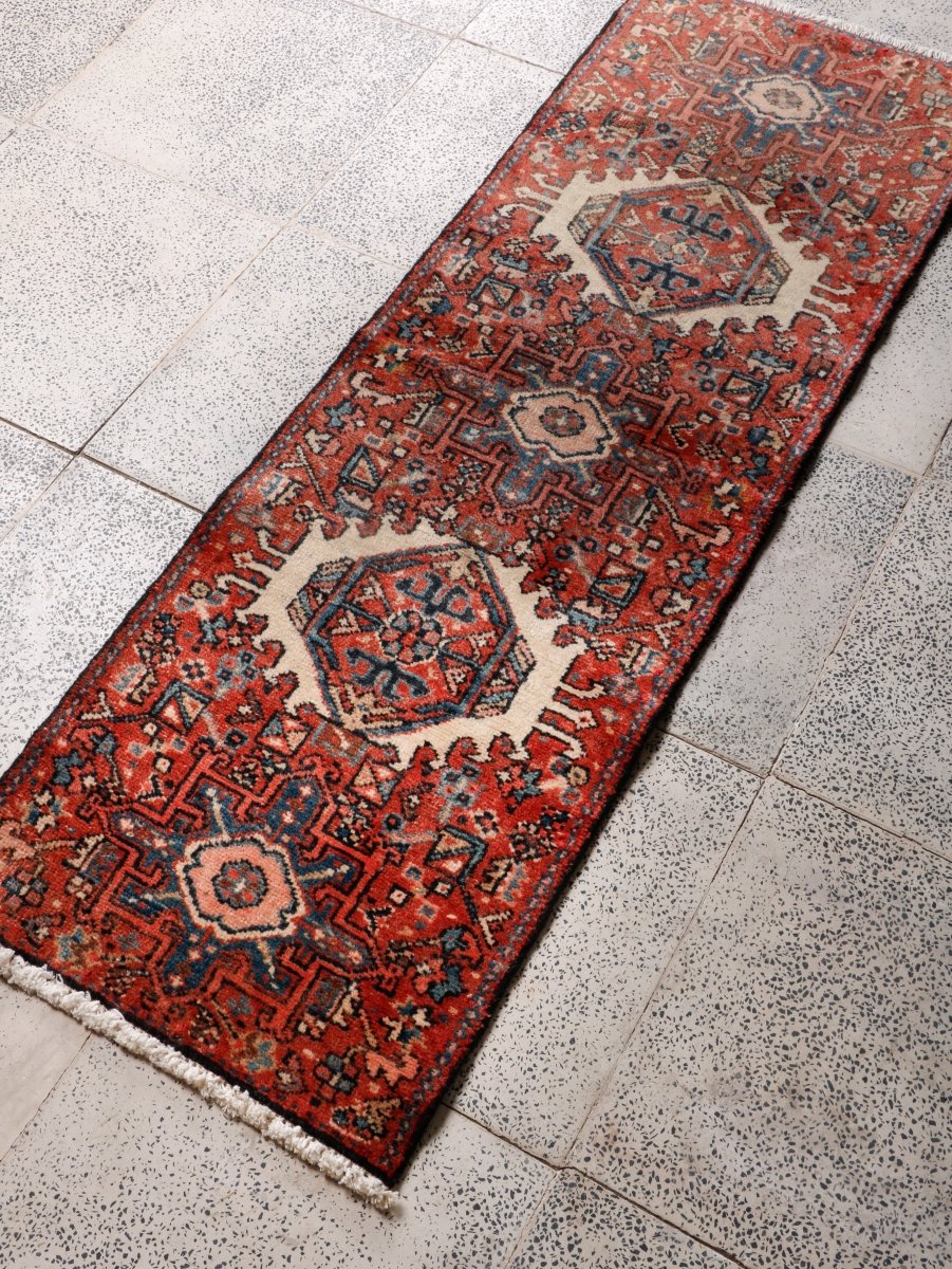 Persian Karaja Runner Rug | 1' 8” x 5' 1"