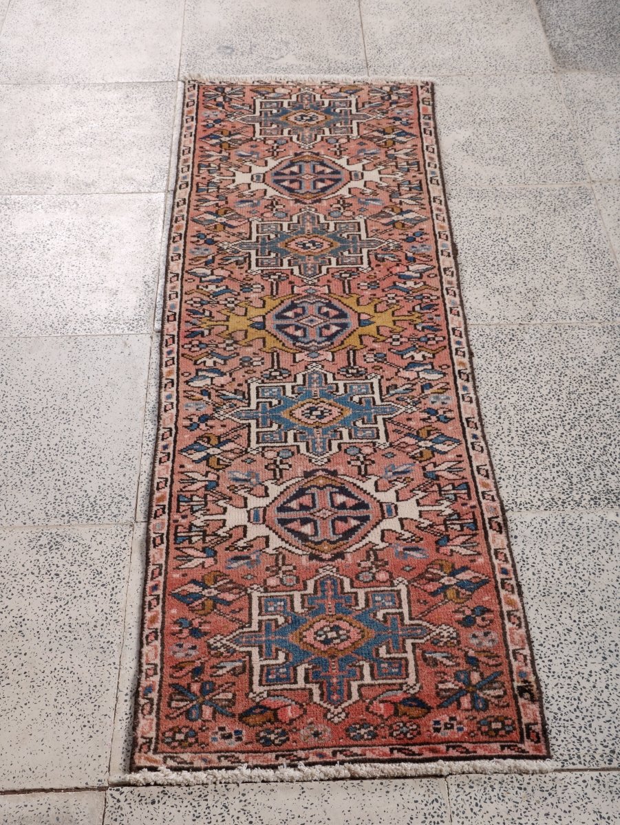 Persian Karaja Runner Rug | 1' 8” x 5' 2"