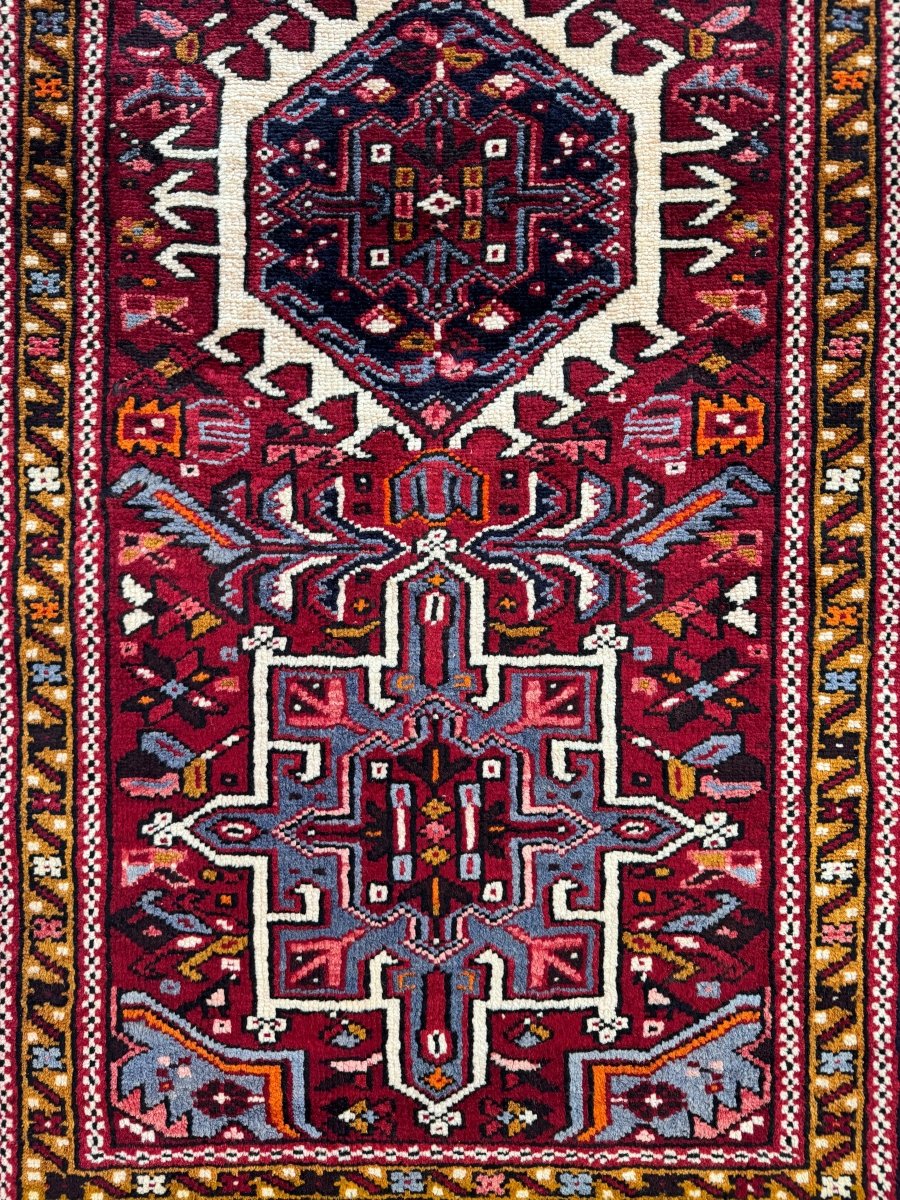 Persian Karaja Runner Rug | 3' 1" x 13'