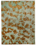 Persian Kashan Overdyed Rug | 7' 5" x 9' 8"
