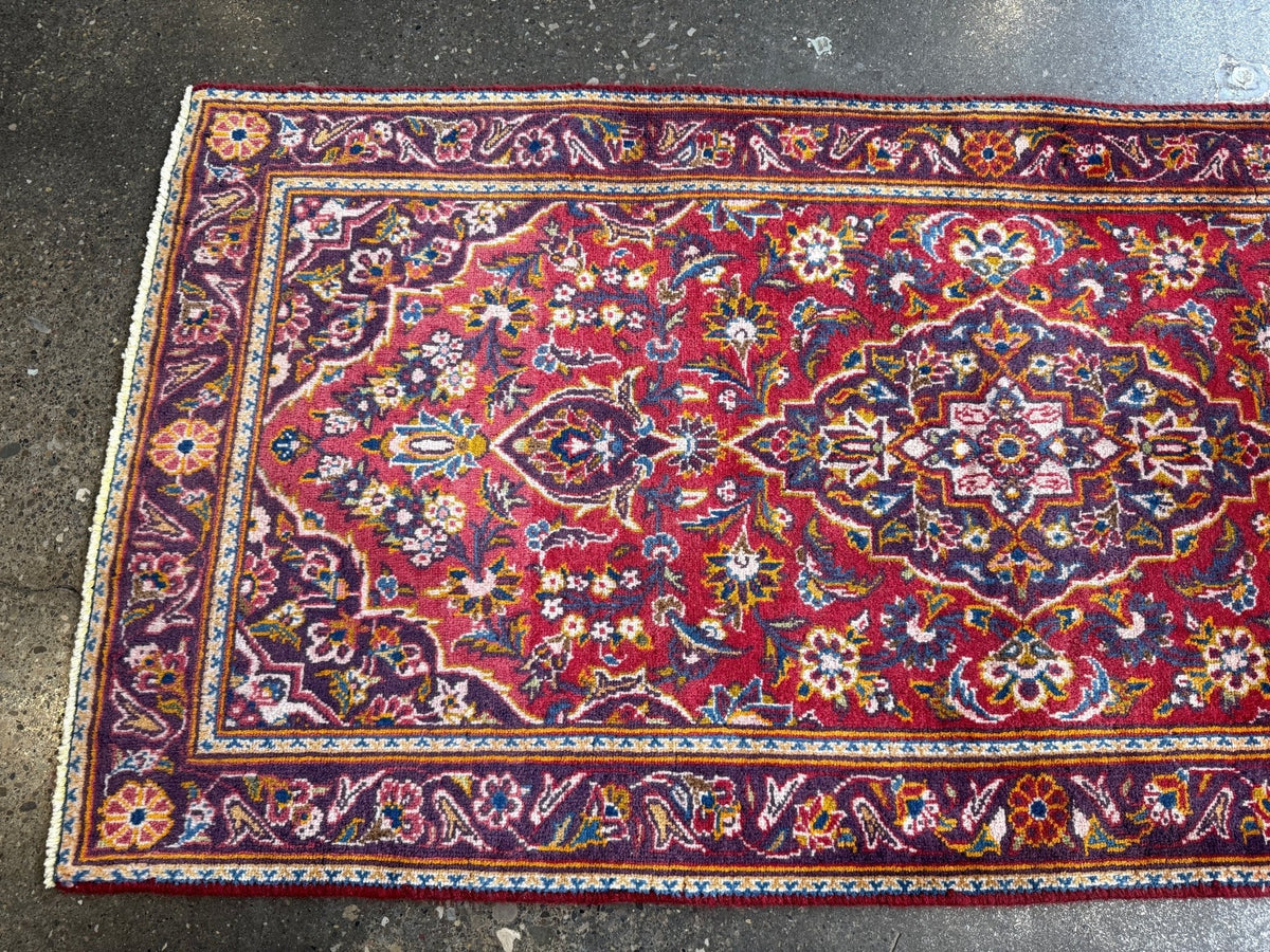 Reserviert - Persischer Kashan Teppich | 2' 1" x 4' 8"