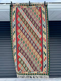 Persian Qashqai Kilim Rug | 3' 8" x 6' 5"