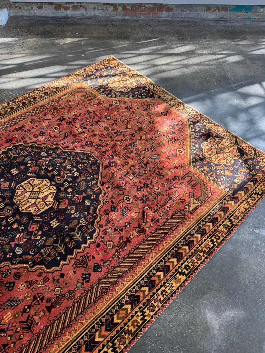 Persian Shiraz Rug | 6' 8" x 10' 1"