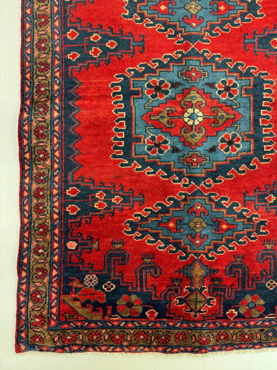 Persian Viss Rug | 3' 7” x 4' 11"