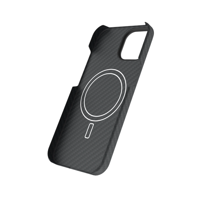 Funda de fibra de aramida auténtica para iPhone 15 Pro Max