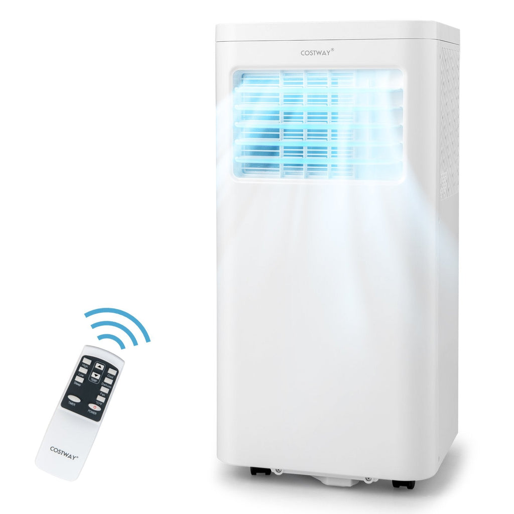 Climatiseur portable 6000 BTU (SACC) avec ventilateur et déshumidificateur, refroidit 250 pi², 52 dB
