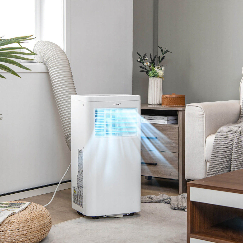 Climatiseur portable 6000 BTU (SACC) avec ventilateur et déshumidificateur, refroidit 250 pi², 52 dB