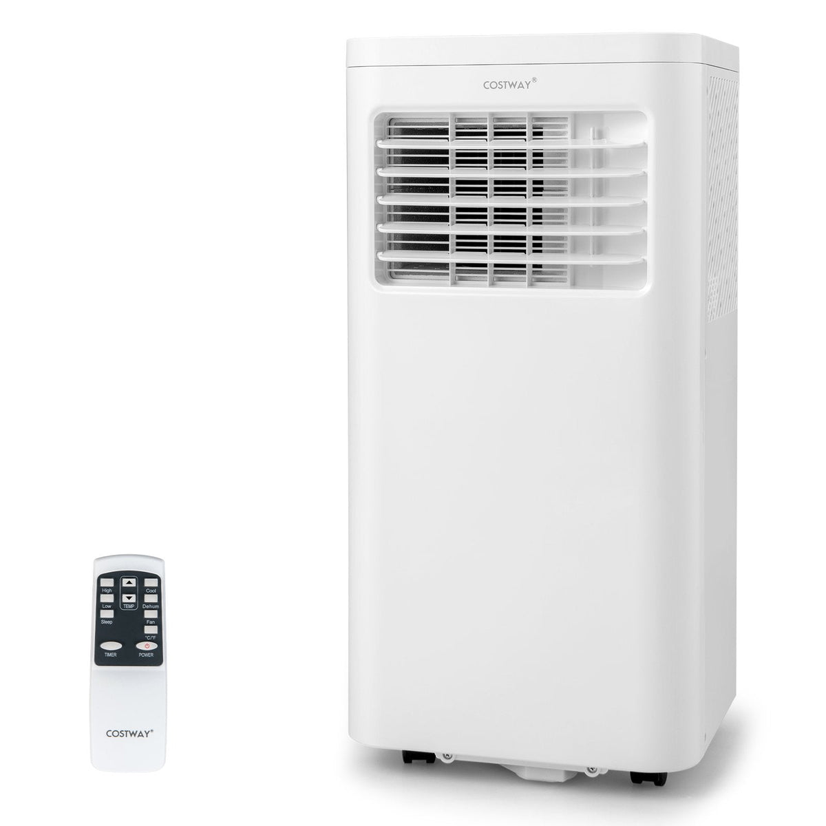 Climatiseur portable 6000 BTU (SACC) avec ventilateur et déshumidificateur, refroidit 250 pi², 52 dB