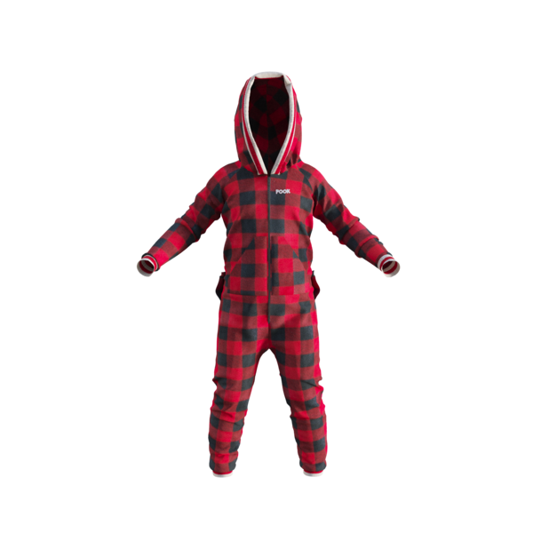 Pook Kids Unisex Onesie Red