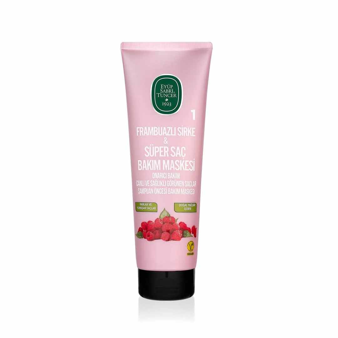 Raspberry Vinegar Hair Care Mask – 250 ml | Shine & Deep Repair
