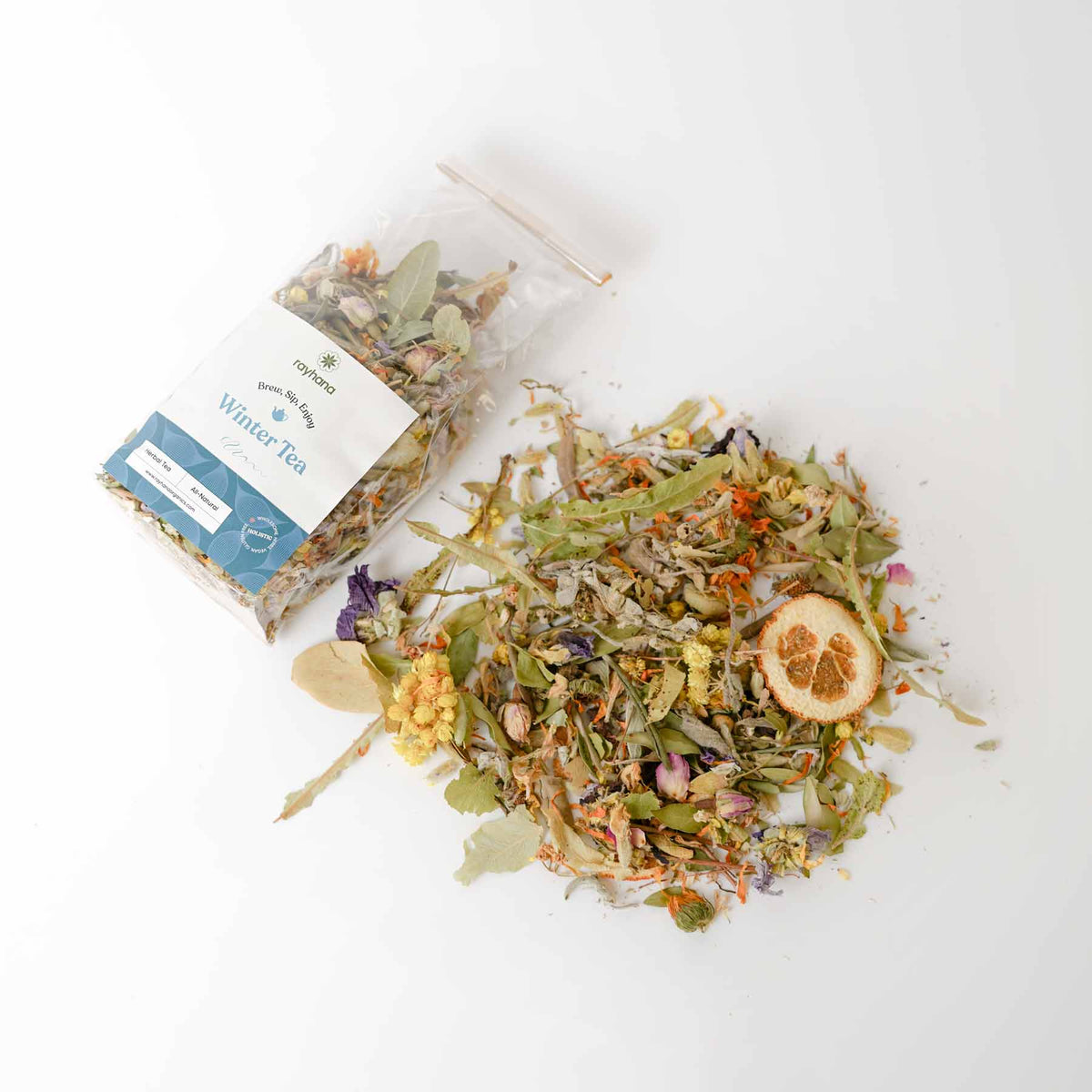 Winter Tea – Herbal Wellness Blend by Rayhana Organics