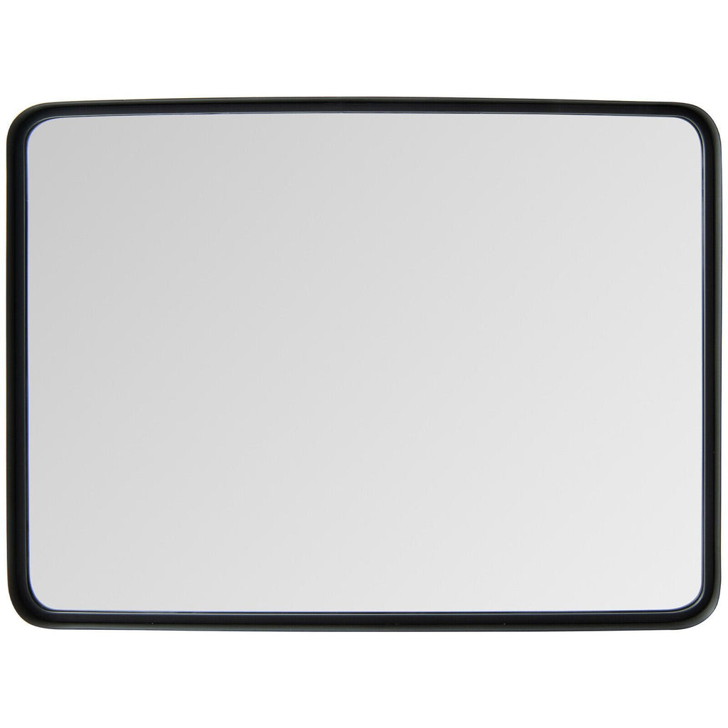 Espejo rectangular de baño para montaje en pared con marco de acero macizo-M