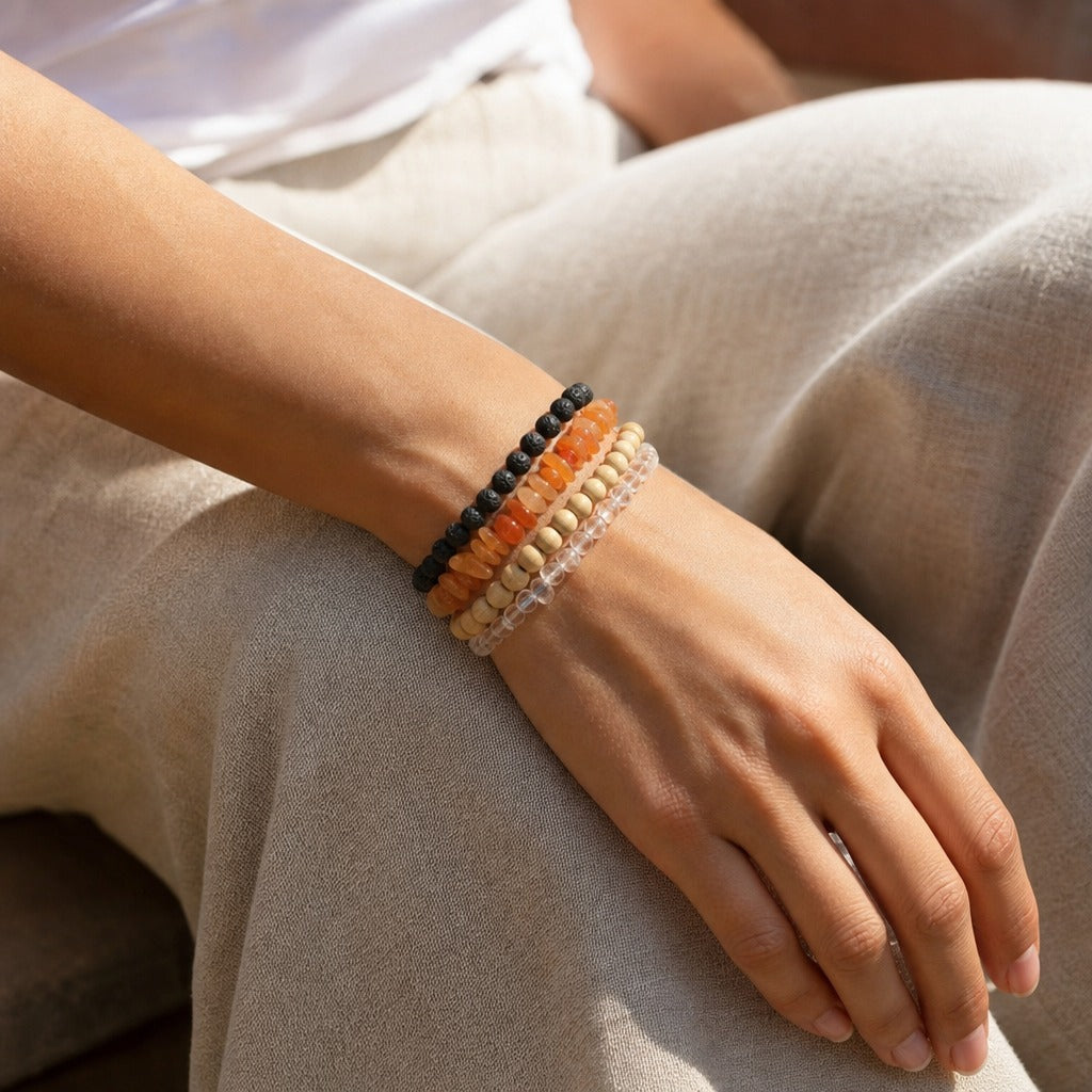 Red Aventurine Chip Bracelet