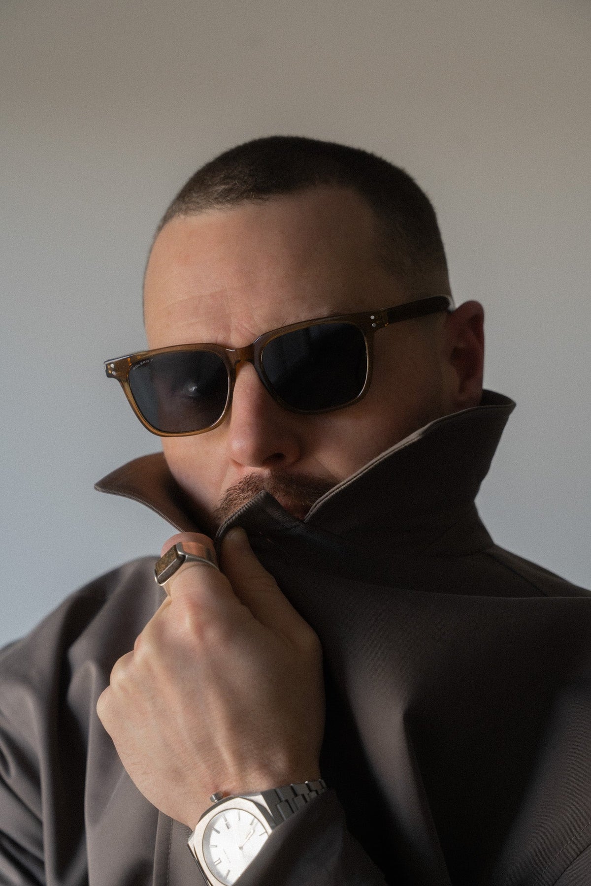 Boléro Vale — Klassische quadratische Sonnenbrille