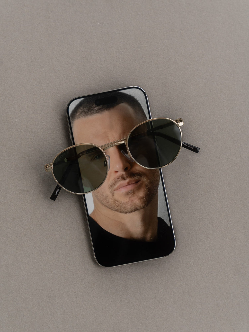 Boléro Sage — Runde Metall-Sonnenbrille