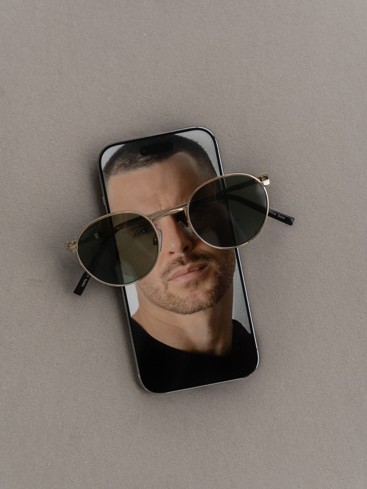 Boléro Sage — Runde Metall-Sonnenbrille
