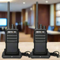 Retevis RT17 Premium GMRS License Free Business Hospitality Retail Restaurant Two Way Walkie Talkie Radio - 2 Pack