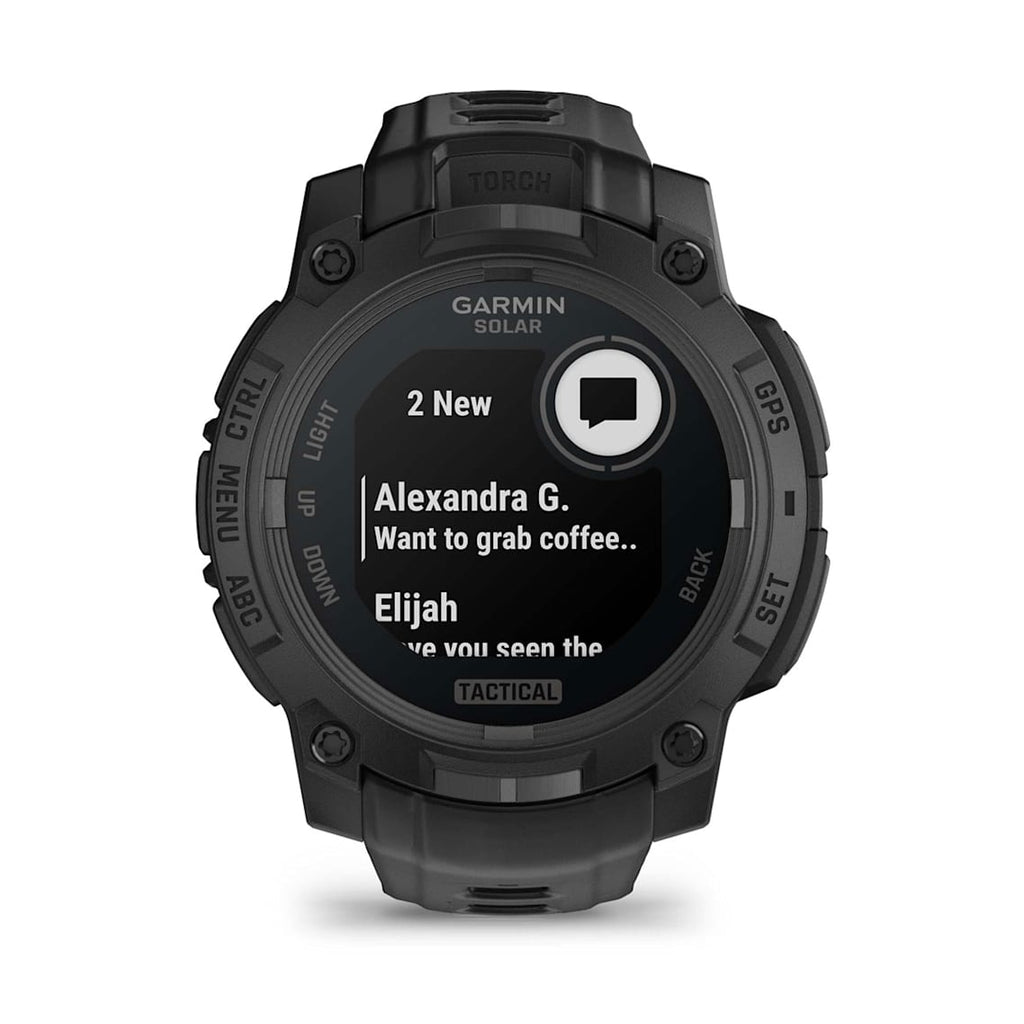 Reloj GPS Garmin Instinct 3 45mm Solar Tactical Edition Negro