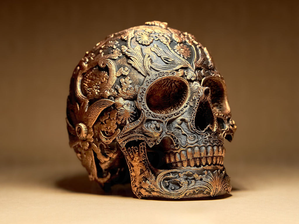 Ornate Skull - Gothic Skull Series