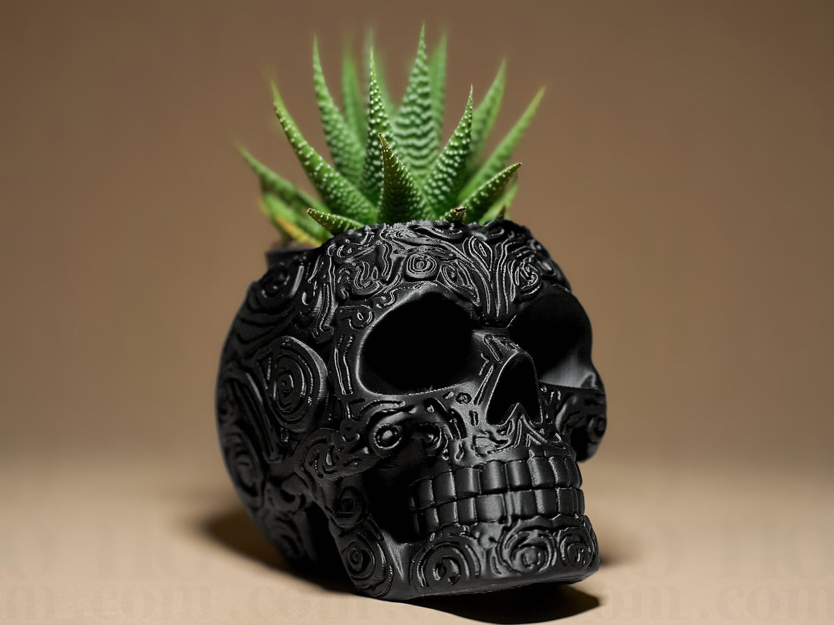Skull Planter - Gothic Skull Series