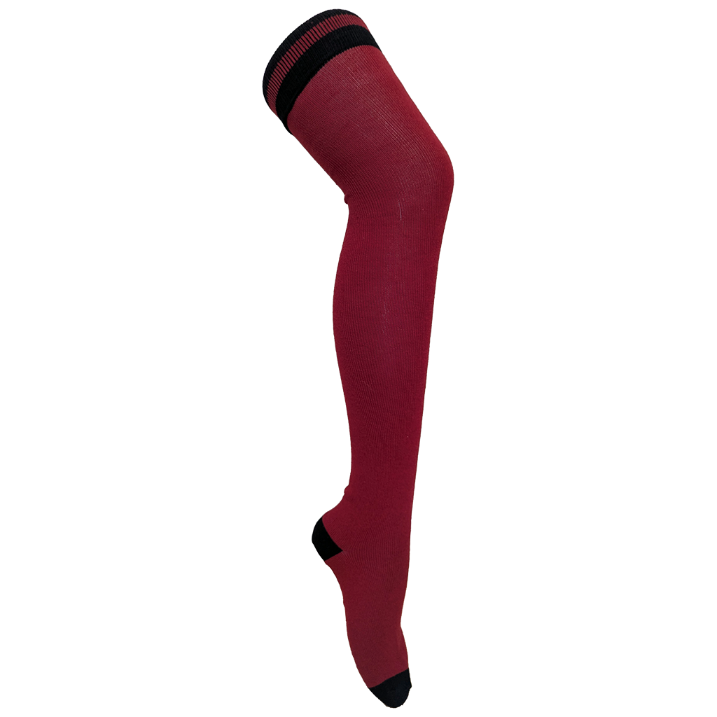 Pook Unisex Thigh High Sky Highs Red