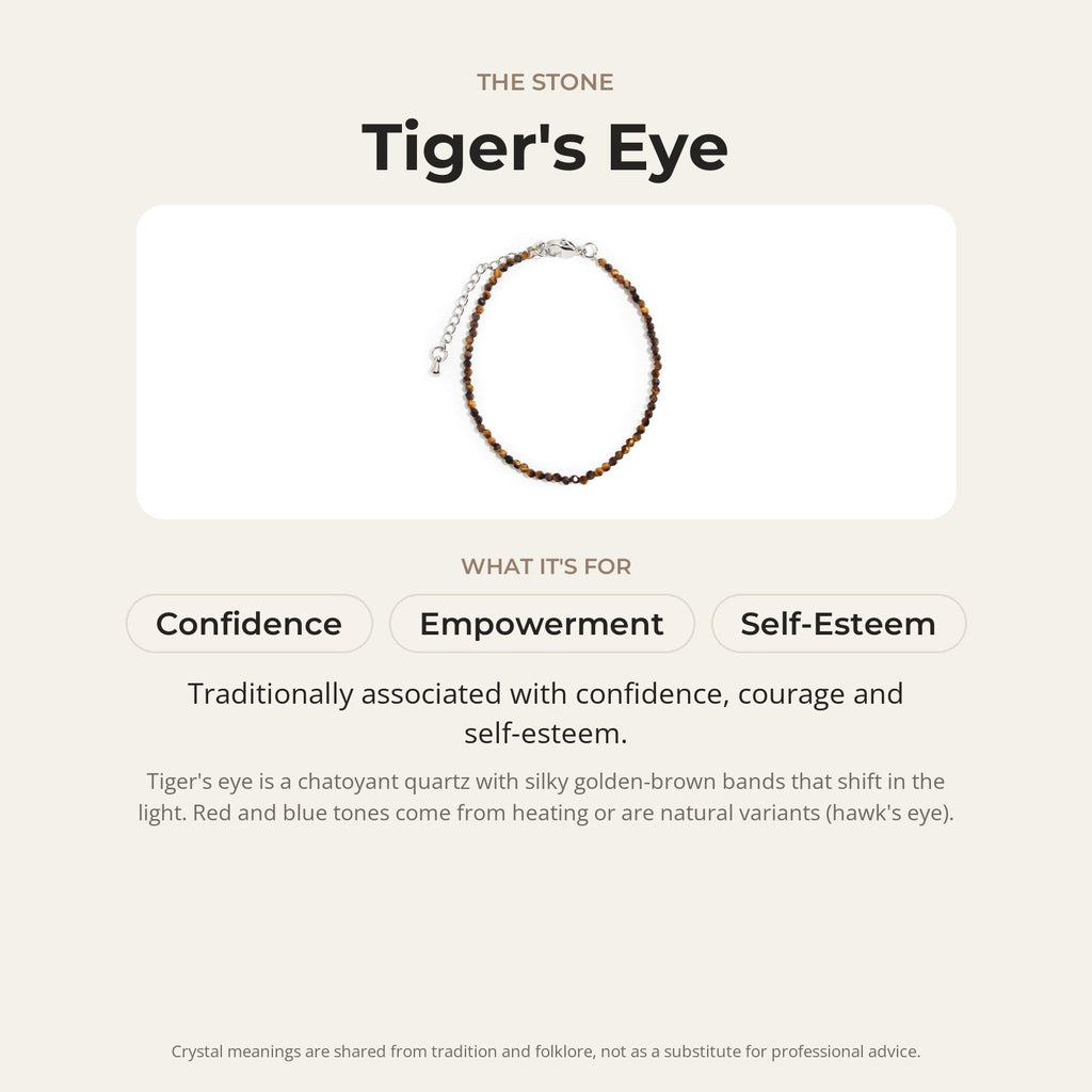 Tiger's Eye Bracelet - 2-3mm