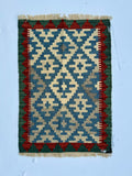 Tiny Persian Qashqai Kilim | 2' x 2' 11"