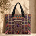 Tatreez Tote Bag – Shoulder Bag with Webbing Straps
