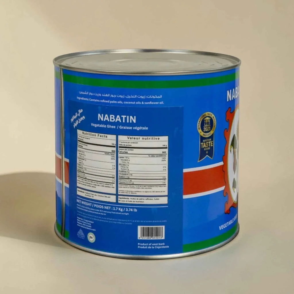 Nabatin Vegetable Ghee  – Plant-Based Butter for Baking & Cooking