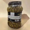 Jenin Palestinian Cracked Green Olives – Brine Pickles 1.5kg