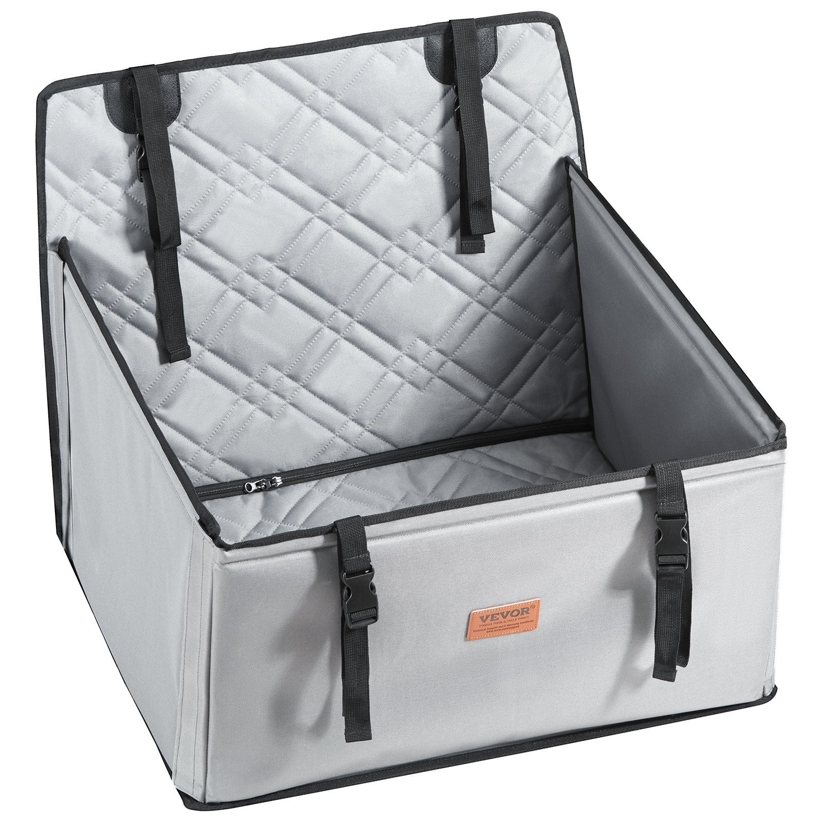 Dog Car Seat, Waterproof Dog Booster Seat for Car with Support Frame, Sapphire Castor