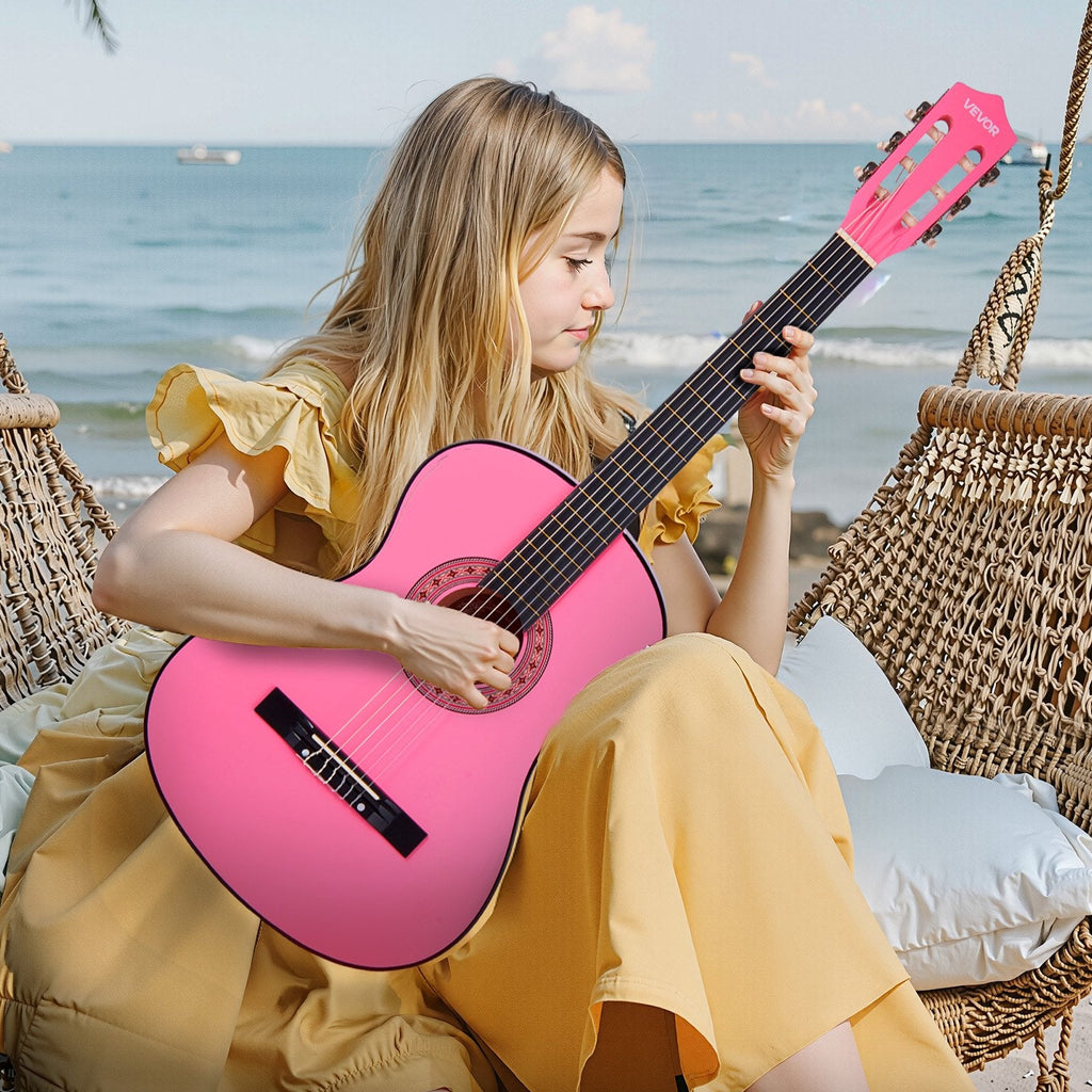 Classical Guitar, 960 mm, Wood Classical Guitar Starter Kit for Sapphire Castor