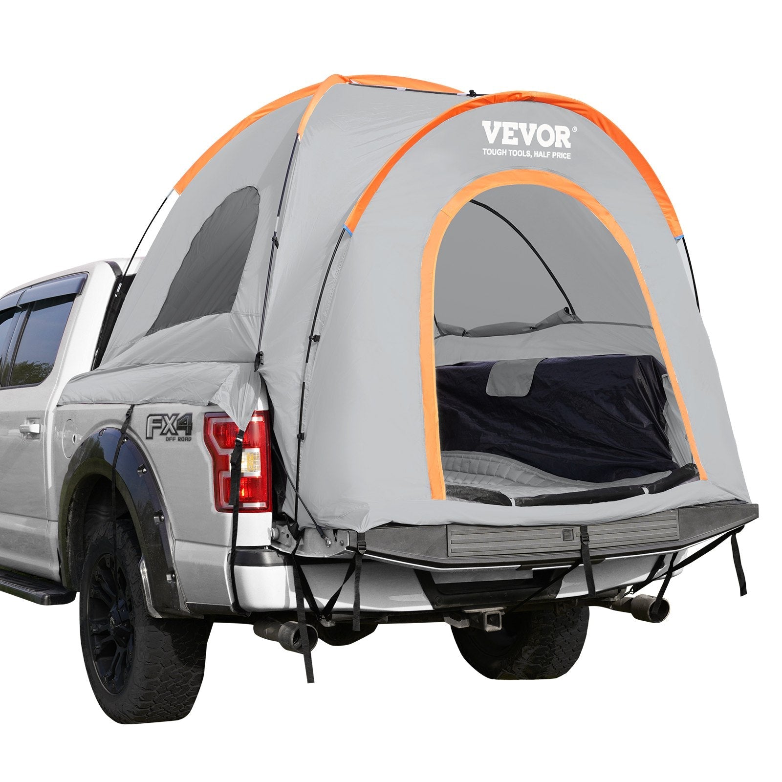 Truck Bed Tent, 5.5'-6' Pickup Truck Tent with Rain Layer and Carry Sapphire Castor