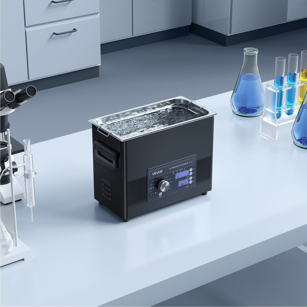 6L Ultrasonic Cleaner, Professional Ultrasonic Cleaner Machine with Sapphire Castor