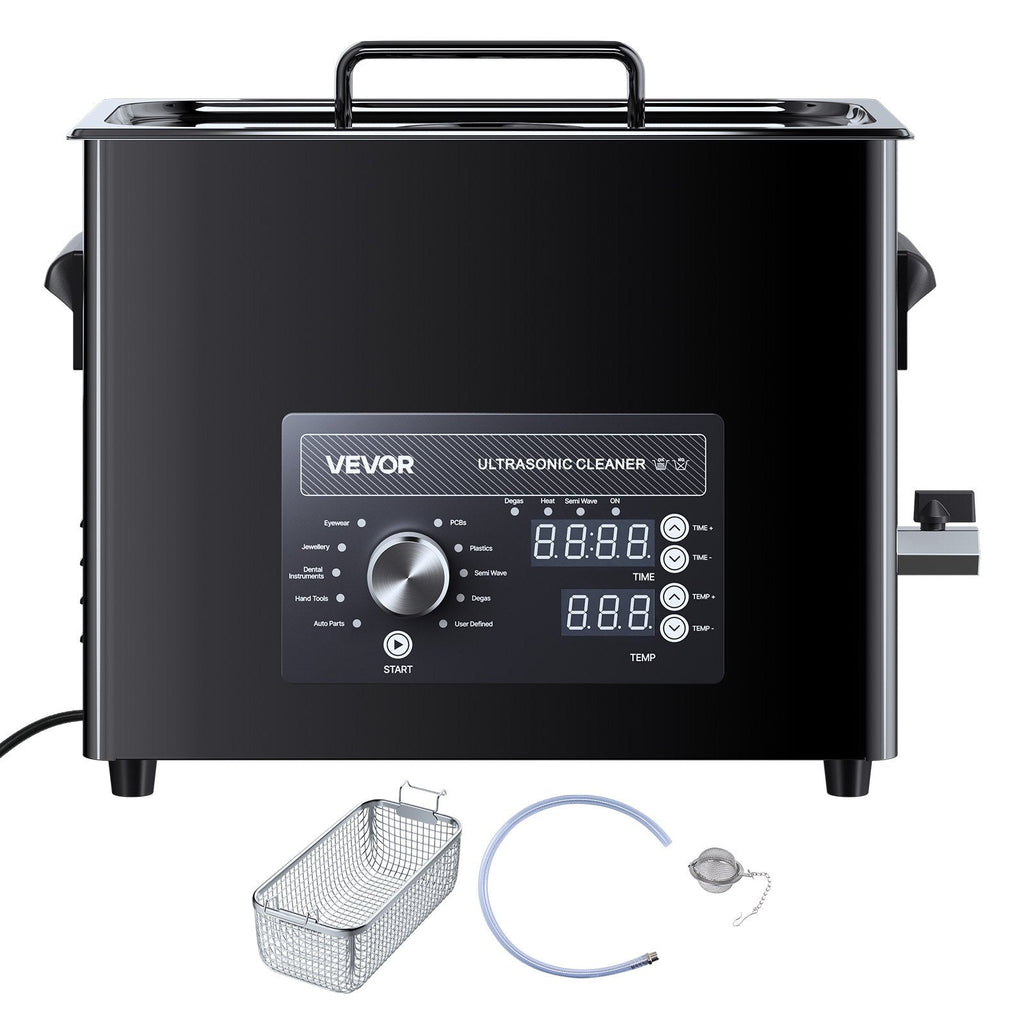 6L Ultrasonic Cleaner, Professional Ultrasonic Cleaner Machine with Sapphire Castor