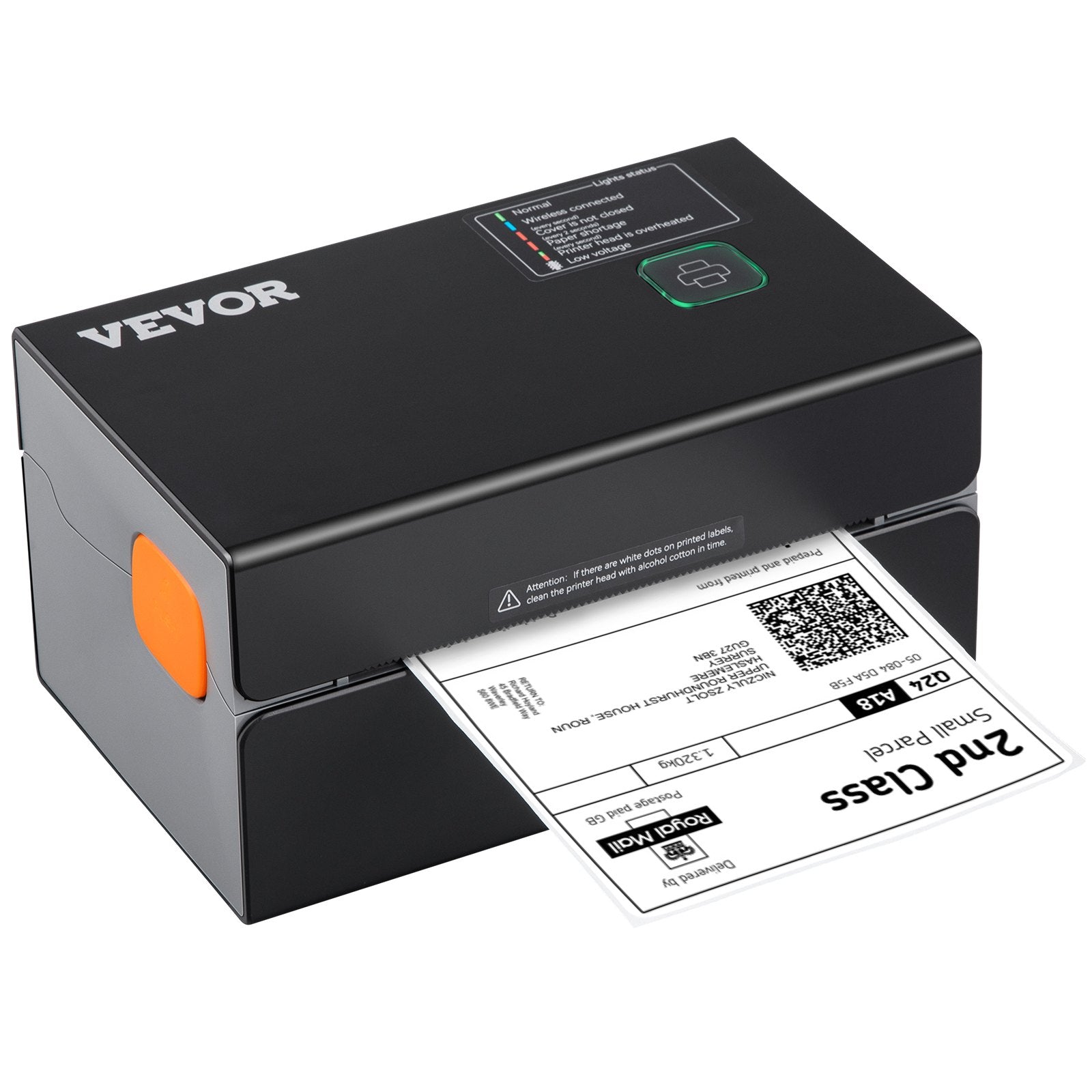 Thermal Label Printer, 300DPI for 4x6 Mailing Packages, Bluetooth & Sapphire Castor