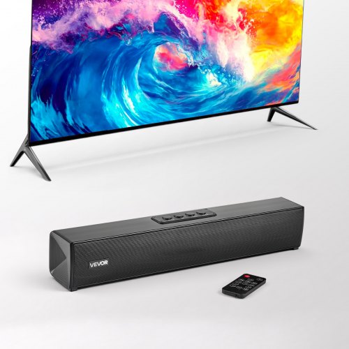 Sound Bar for Smart TV, 2.0 Channel, 450 mm Compact Soundbar TV Sapphire Castor