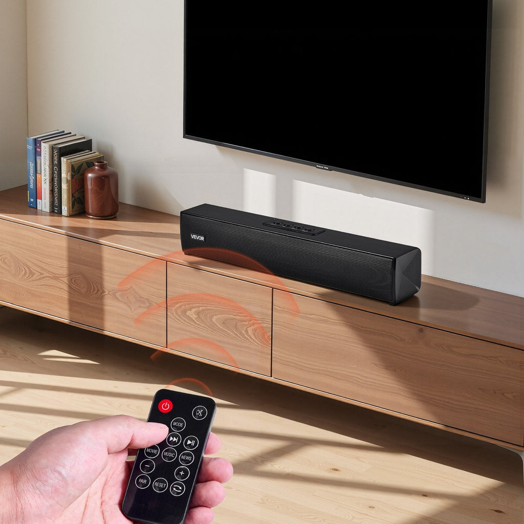 Sound Bar for Smart TV, 2.0 Channel, 450 mm Compact Soundbar TV Sapphire Castor